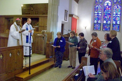 Bishop Baxter and Rev. Richard Wall