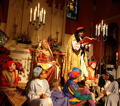 Bishop/Mrs. Baxter as Lord and Lady