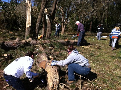 Tornado Hattiesburg Clean up