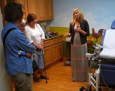 Examination room at the Children's Center of the Cumberlands