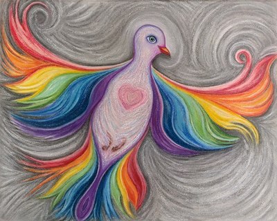 Nouma, the Holy Spirit dove
