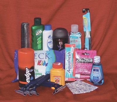 personal hygiene items
