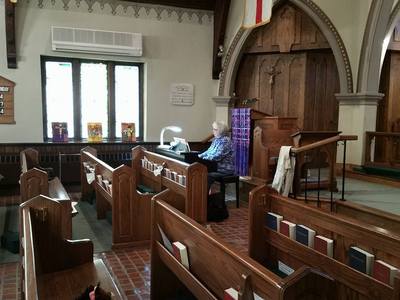 The Choir is practicing