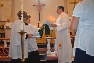 The Stole is presented