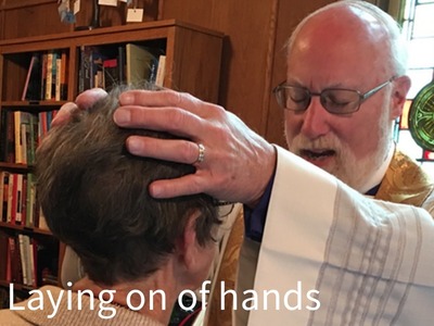 Laying on of hands