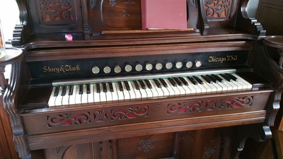 Pump Organ keyoard
