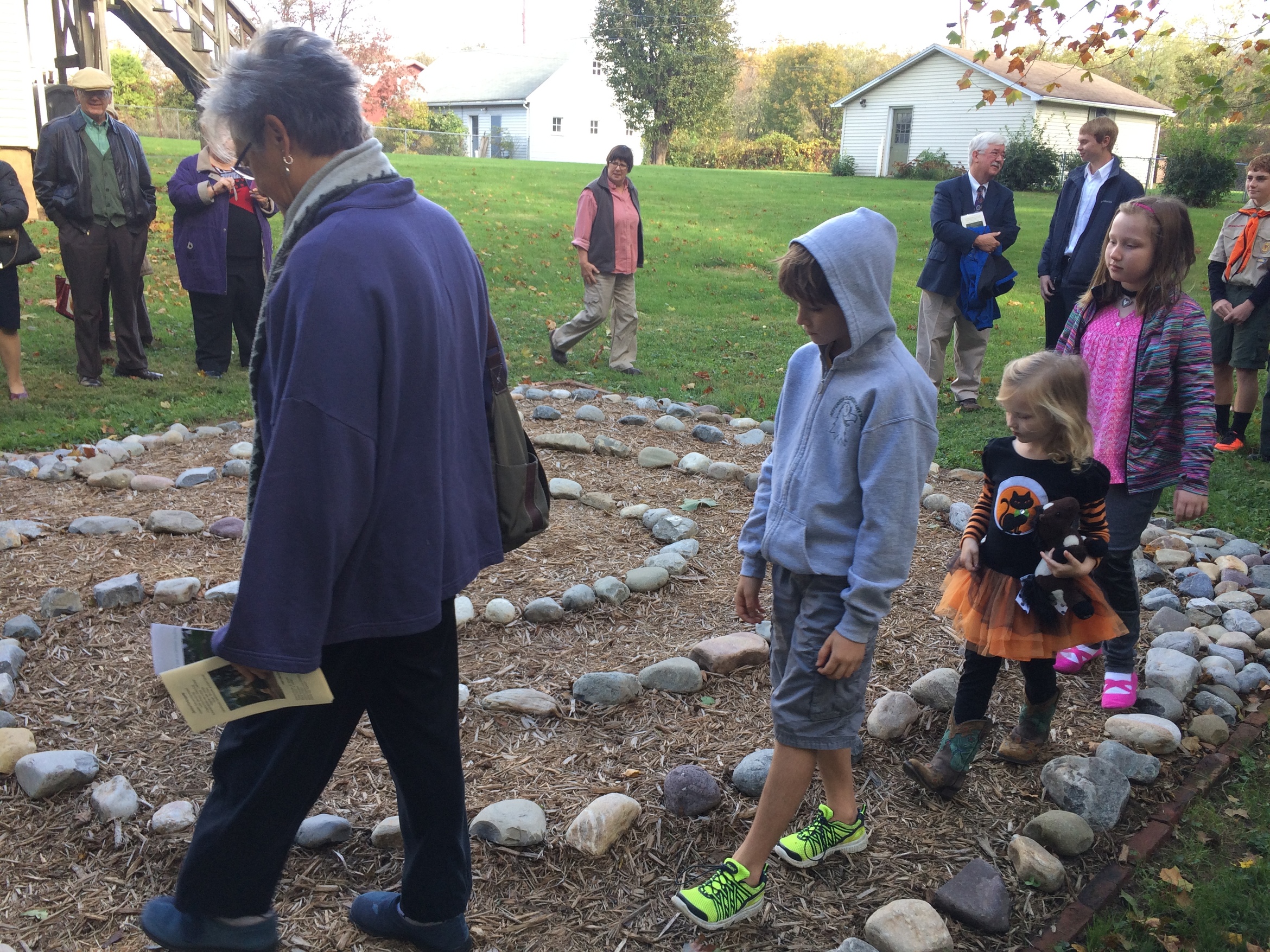 Walking the Labyrinth with Daphne