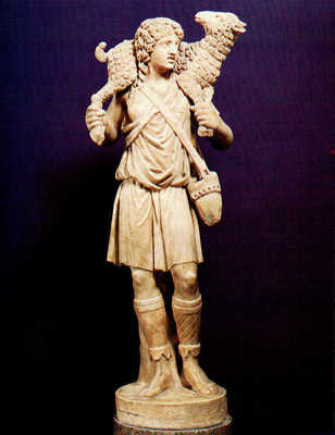 Good Shepherd statue