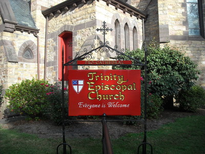Welcome sign