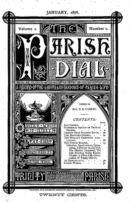 Parish Dial cover