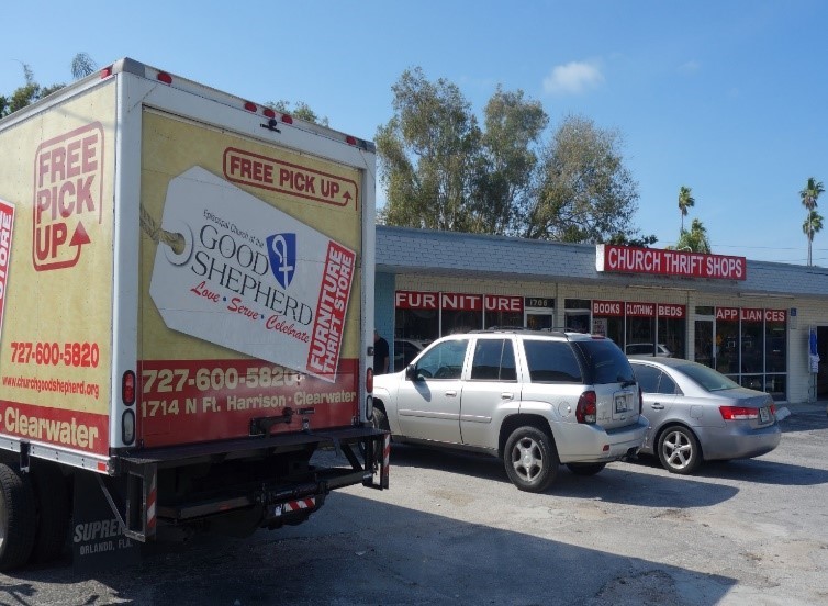 Thrift shop furniture shop dunedin episcopal