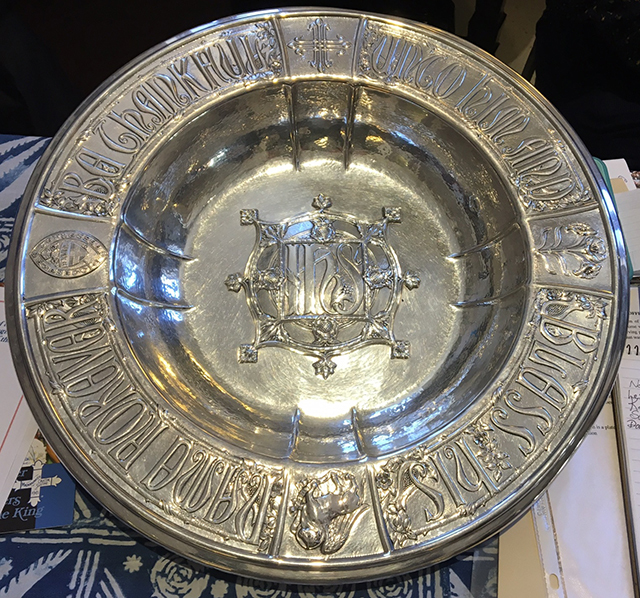 Episcopal Church Women’s Silver Alms Basin