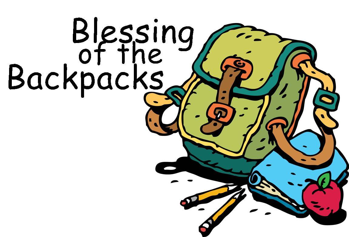 Back to School Blessing of the Backpacks