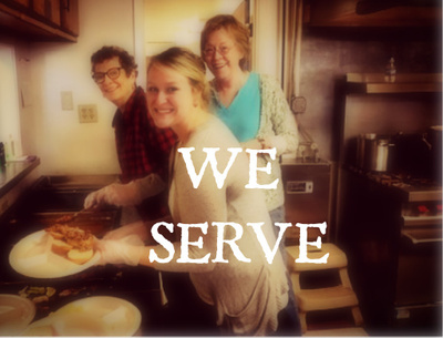 we serve