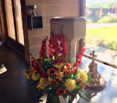 Baptistry Flowers