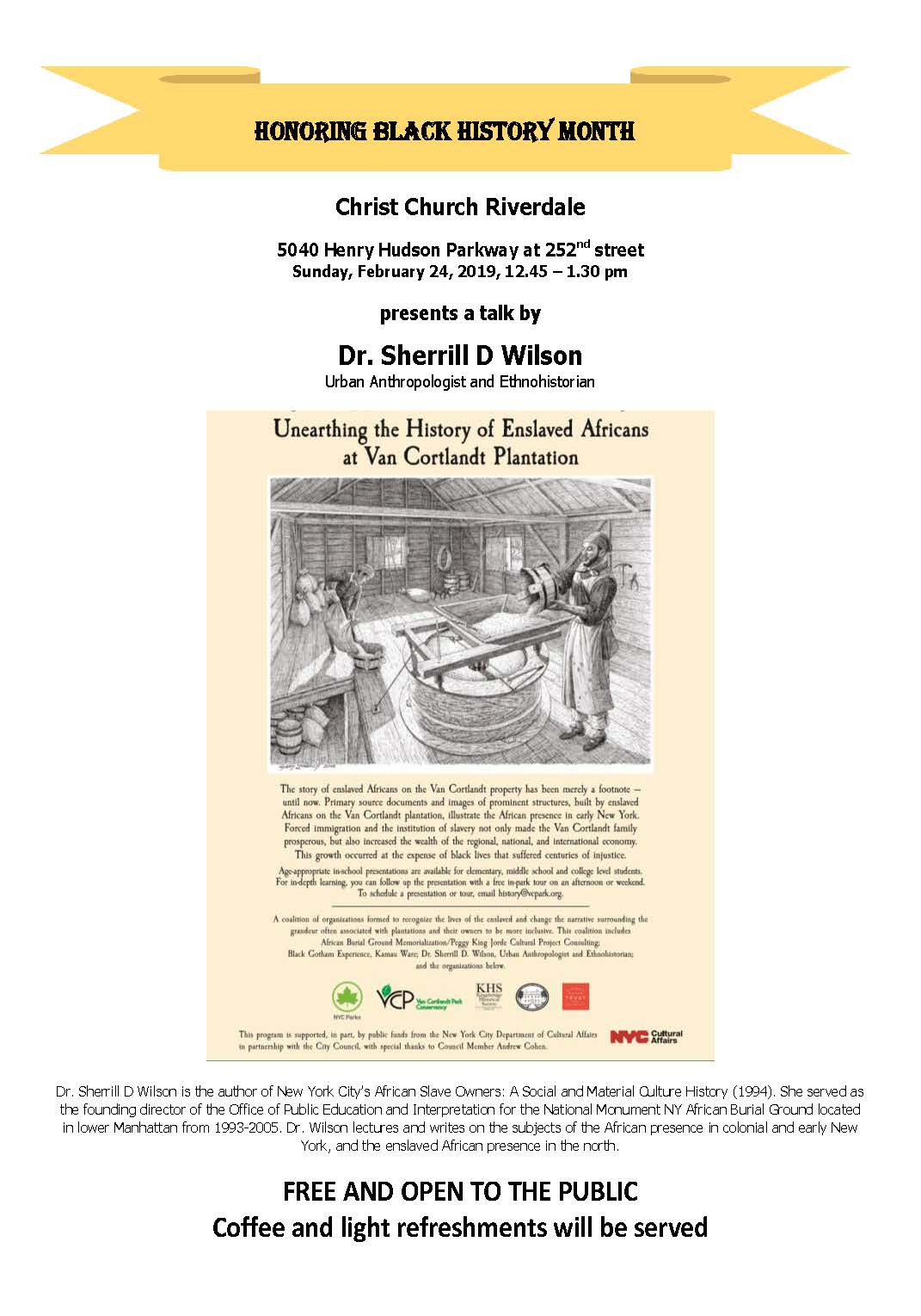 Black History Month Forum