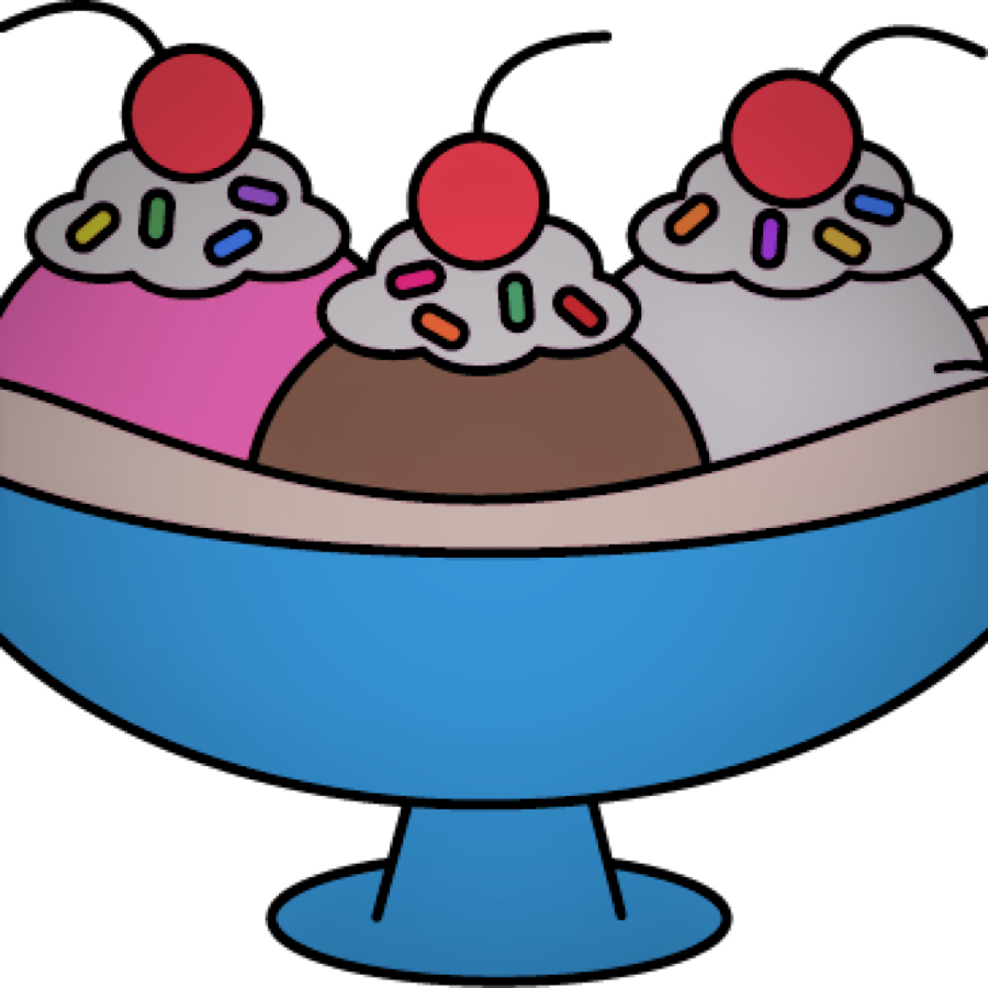 Trinity Sundaes for Trinity Sunday