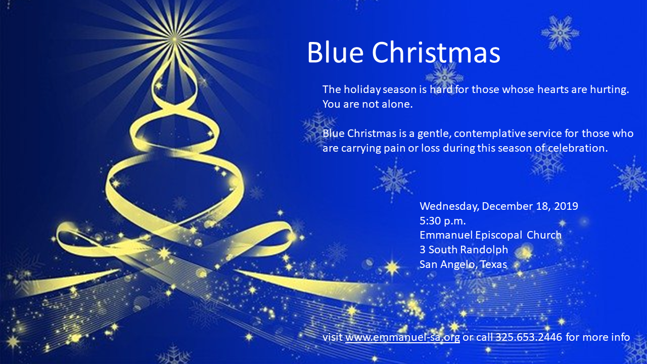 Blue Christmas Observance