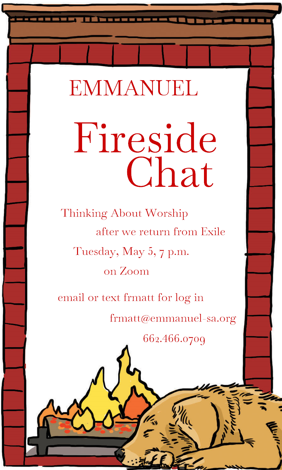 Fireside Chat - Tuesday Evening, May 5