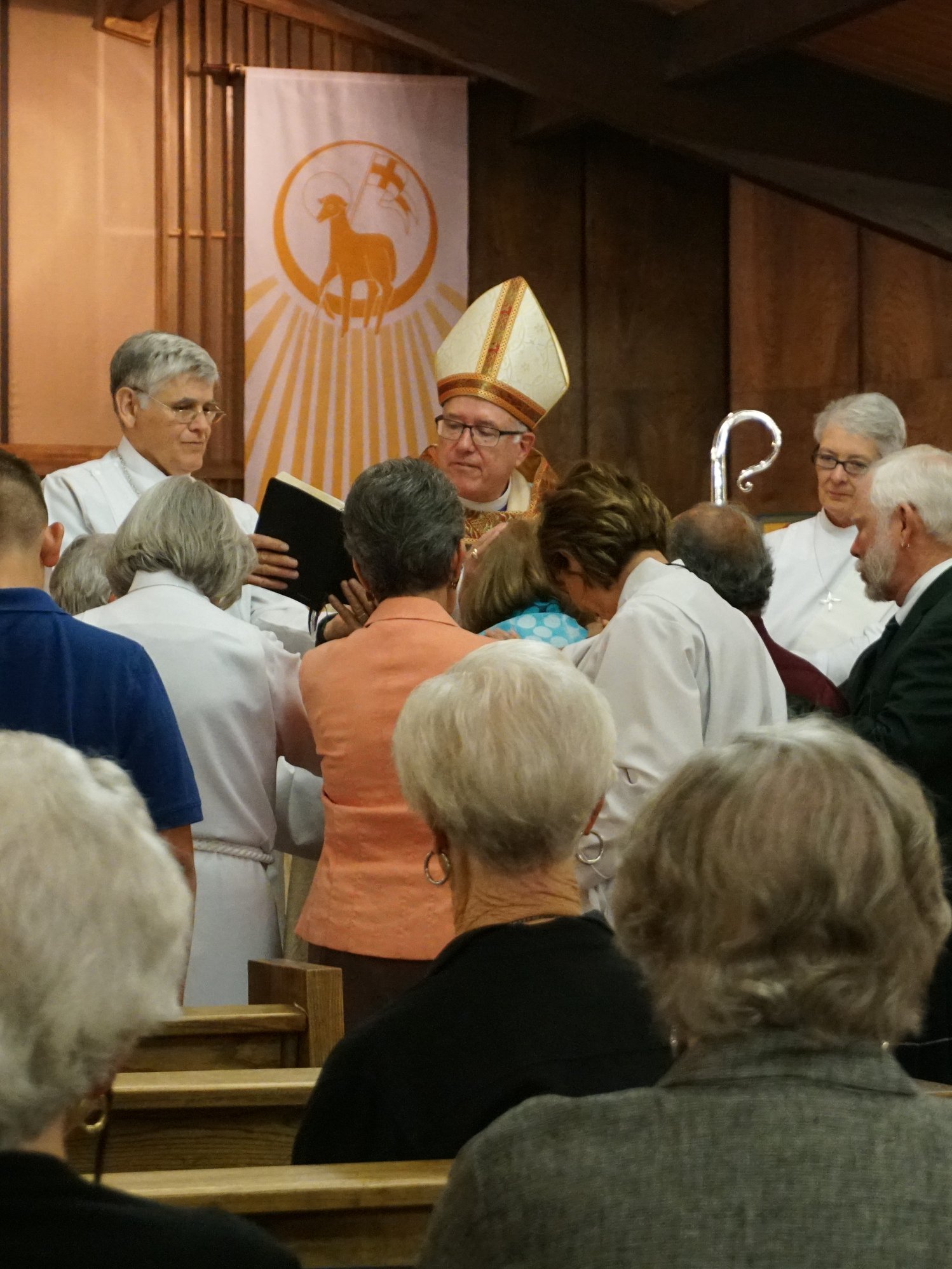 laying on hands, bishop, deacons