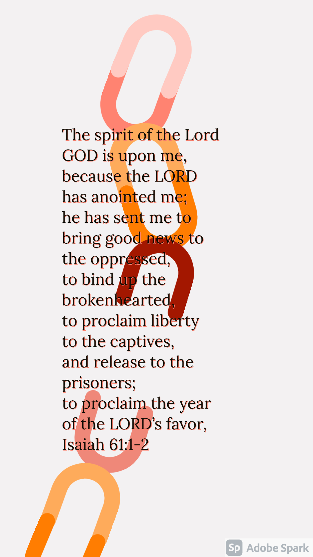 We have been anointed (sermon) December 13, 2020