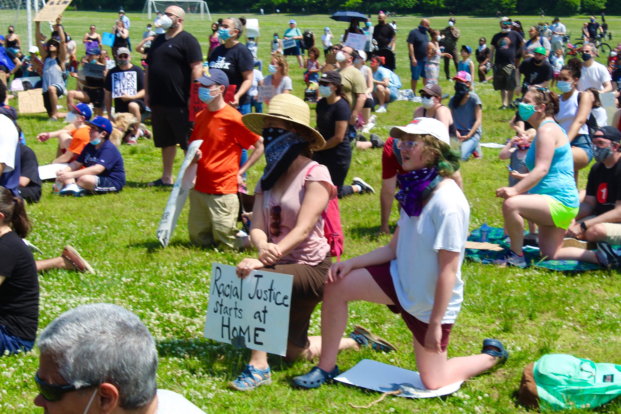 BLM vigil