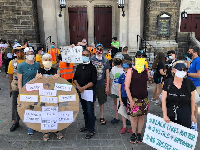 BLM vigil