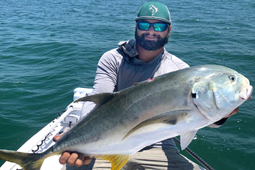 Captain Dan with a day's catch