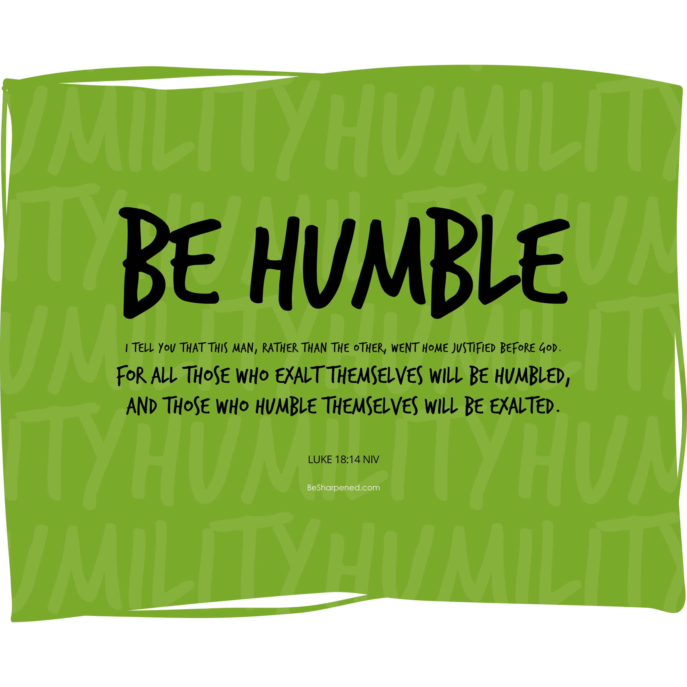 The Humble Person (sermon) October 23, 2022