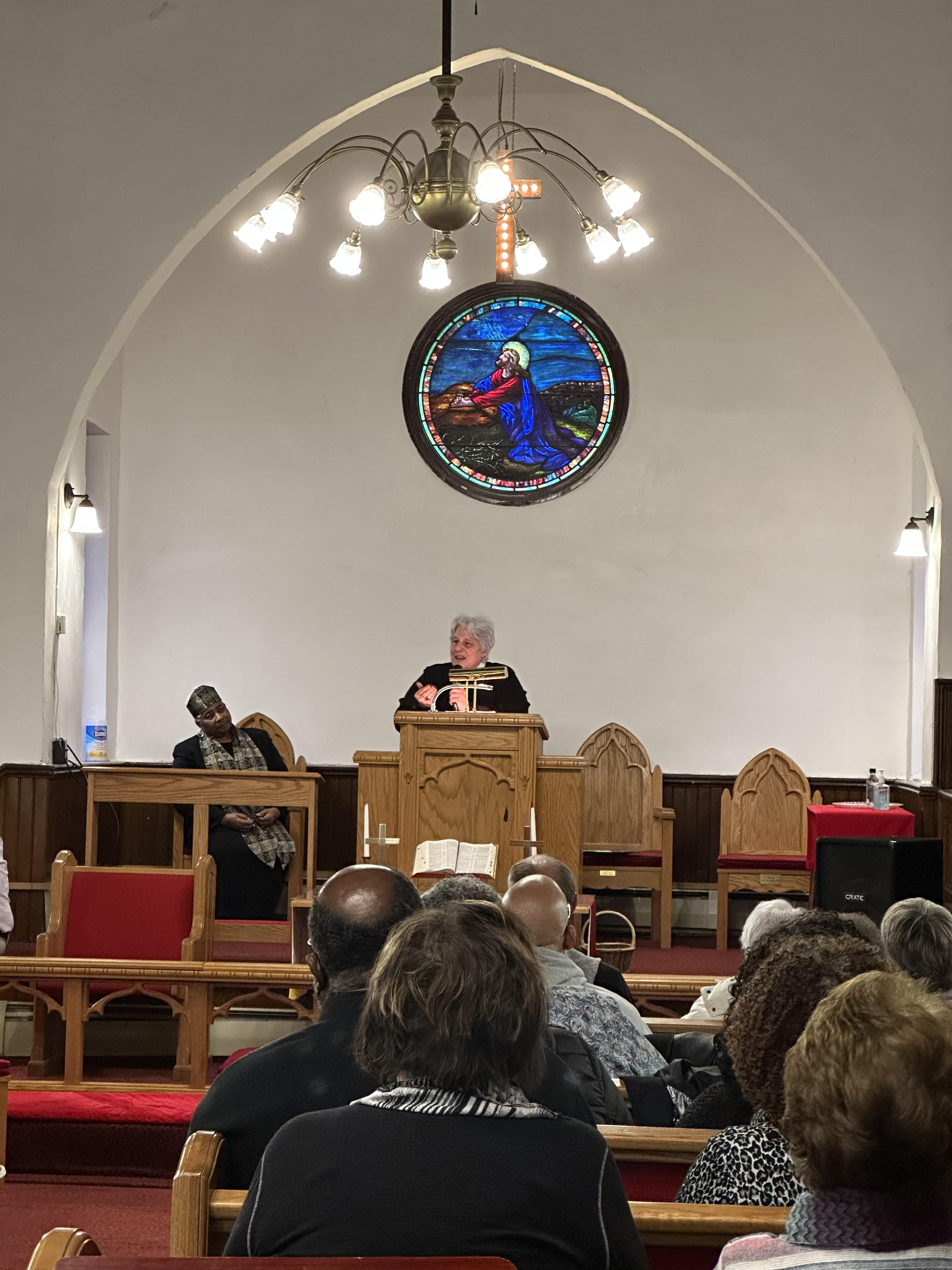 Rev. Rebecca Myers and Rev. Dr. Patricia McAllister