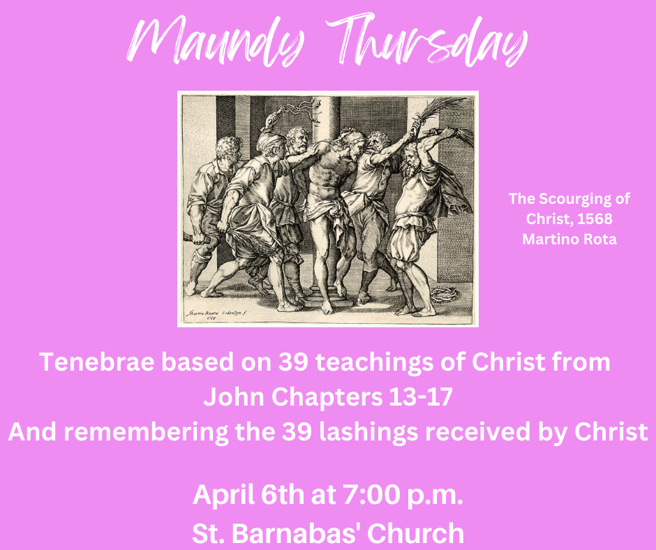 Maundy Thursday