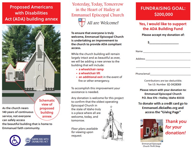 Emmanuel Episcopal Church, Hailey Hailey, Emmanuel Episcopal Church