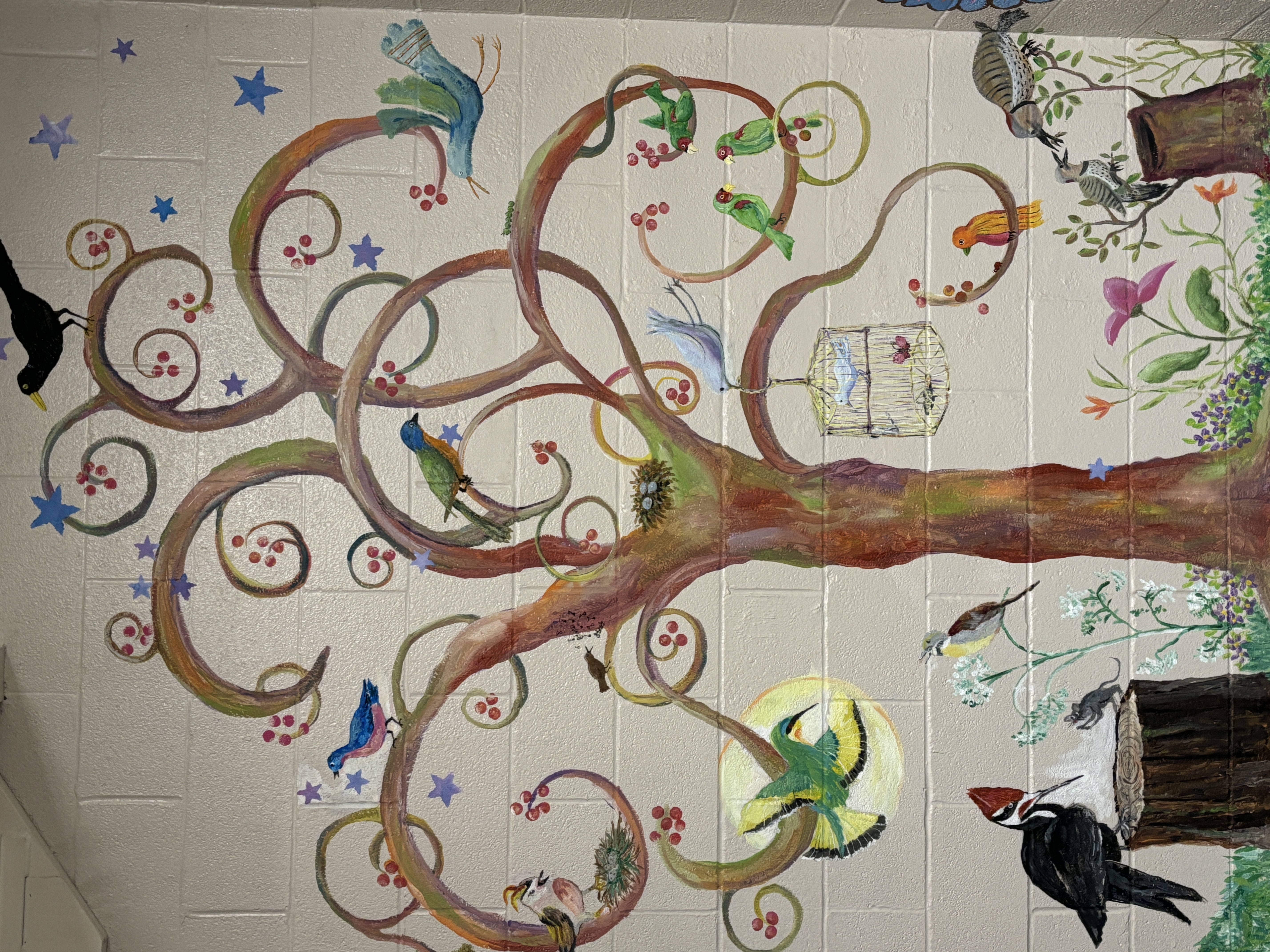 Enchanted Tree Folk Art