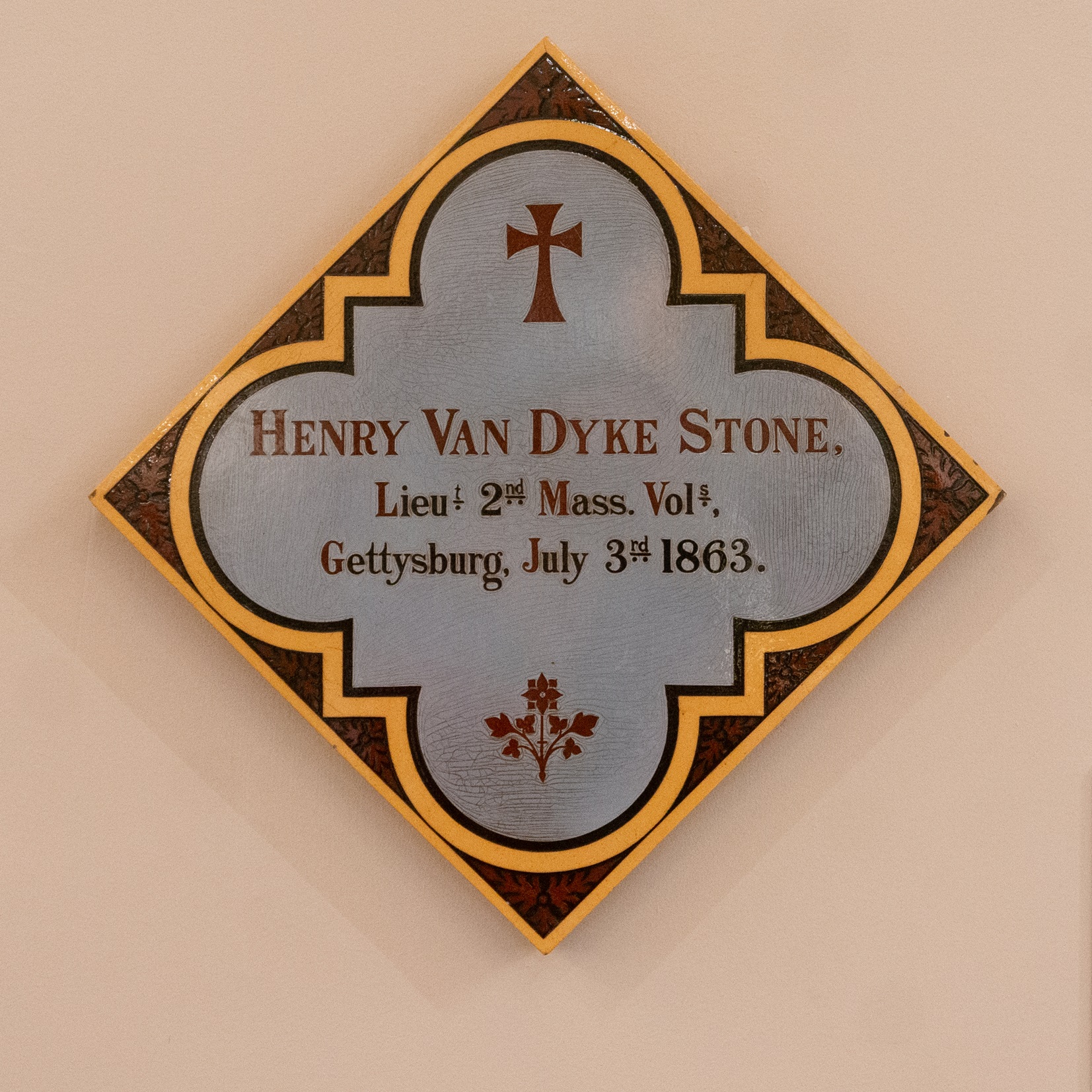 Henry Van Dyke Stone Memorial Plaque