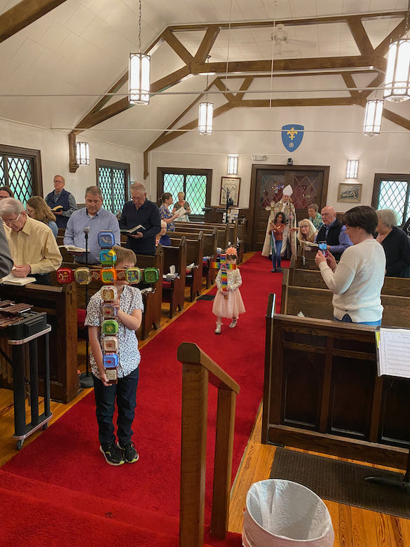 Bishop Scanlan's Visit