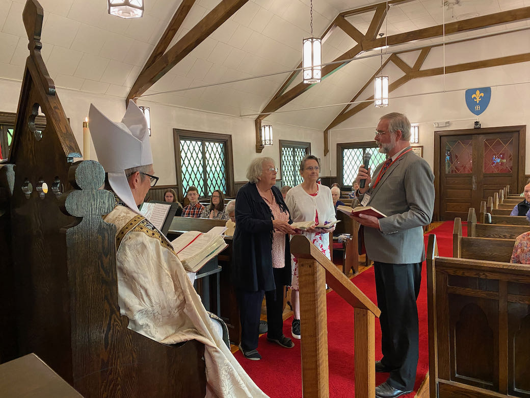 Bishop Scanlan's Visit