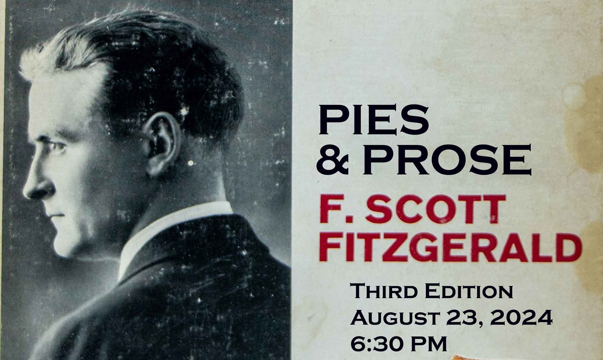 Pies and Prose, 3rd Ed. August 23, 2024