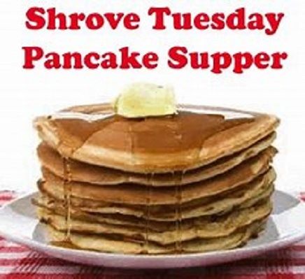 Pancake Supper - Tuesday, February 17th
