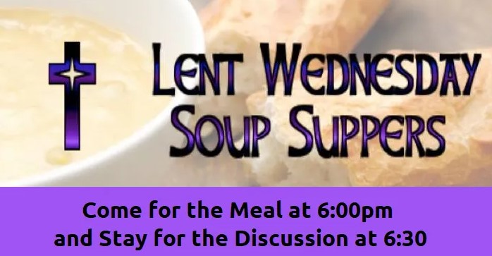 Lent Wednesday Soup Suppers