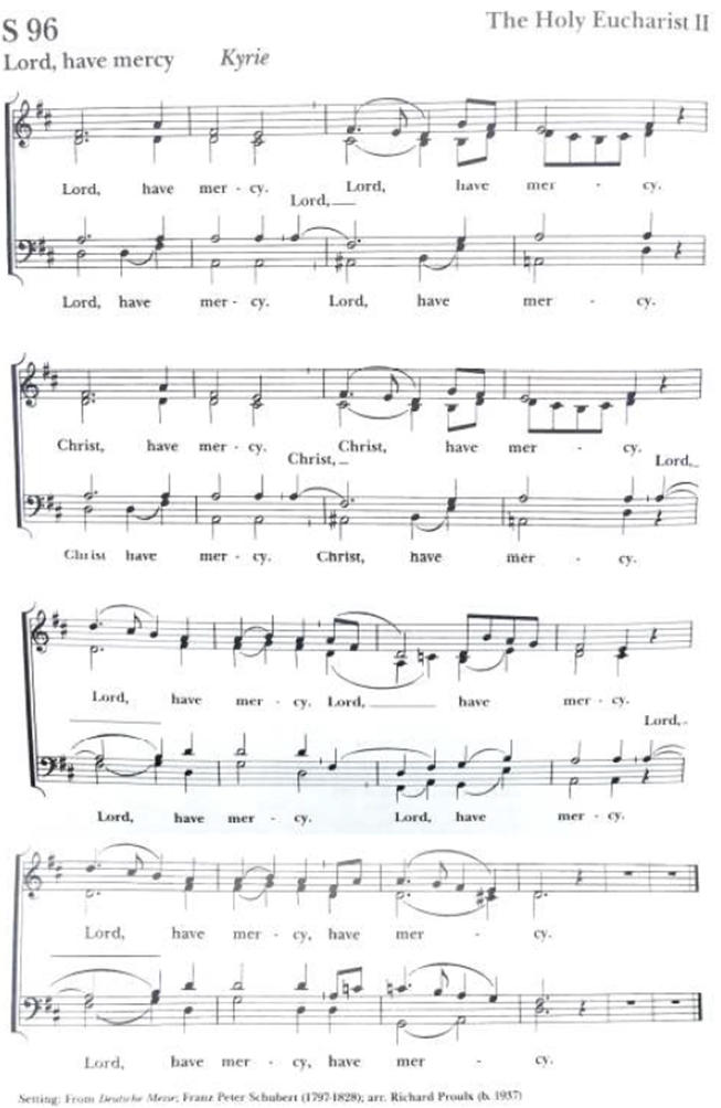music score