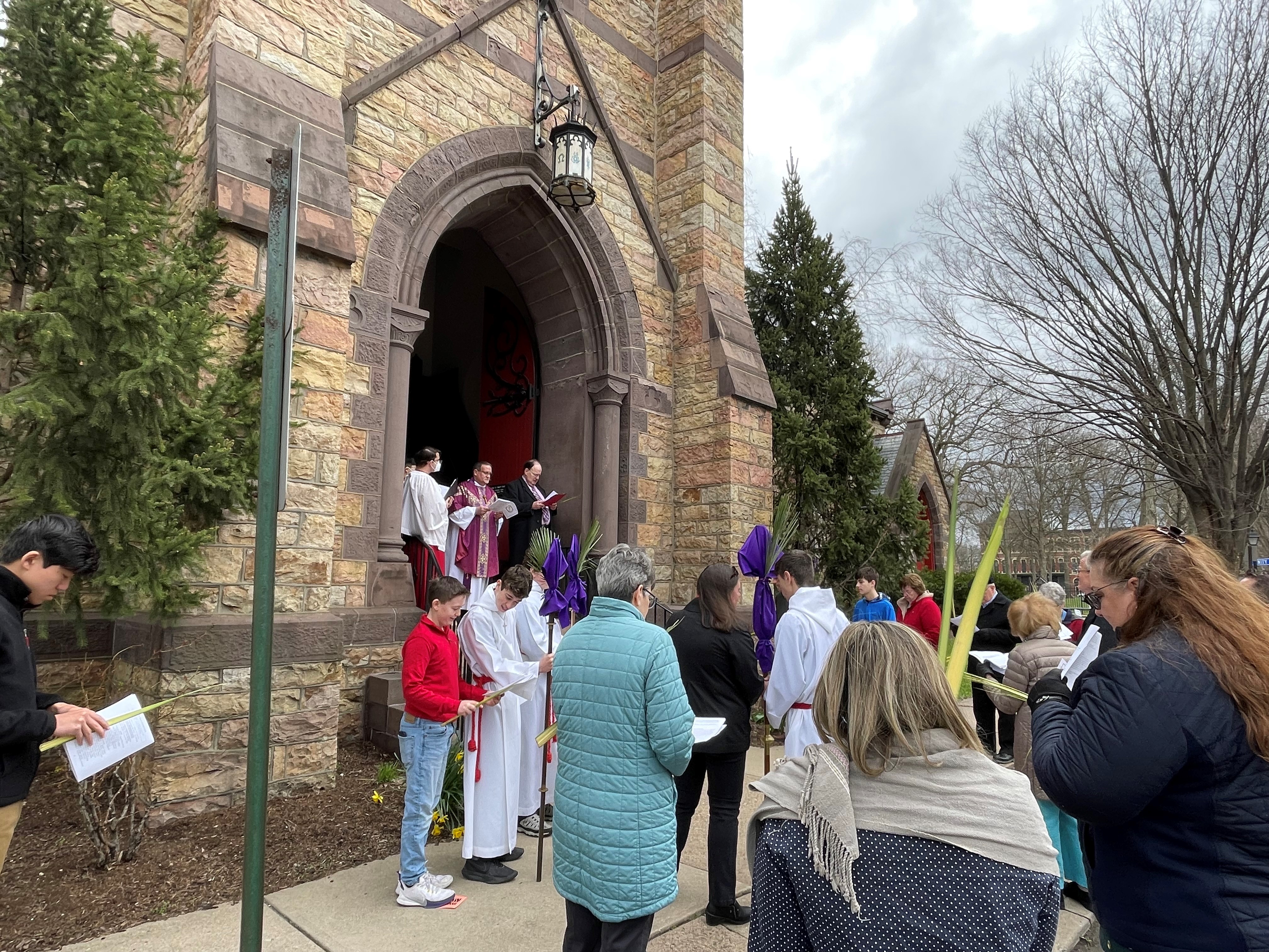 Palm Sunday Outdoor Processional