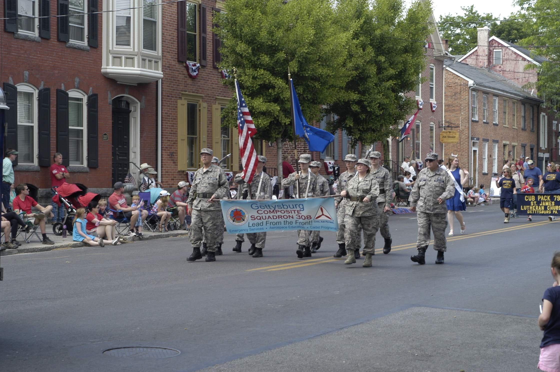 Civil Air Patrol cadets and members