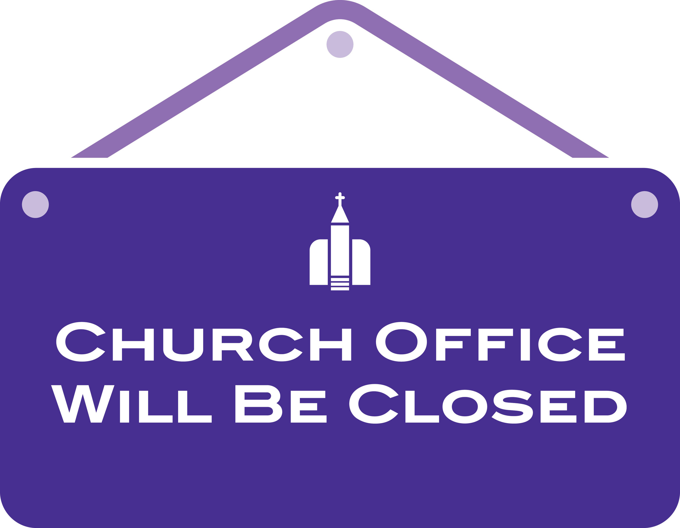 Church Office Closed for Easter Monday