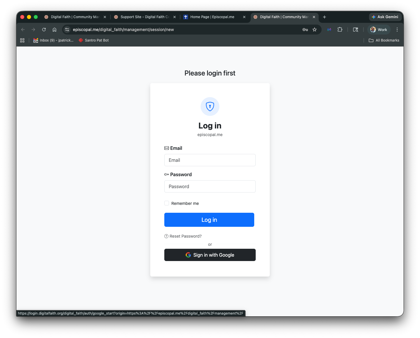 Dashboard community engagement and activity feed