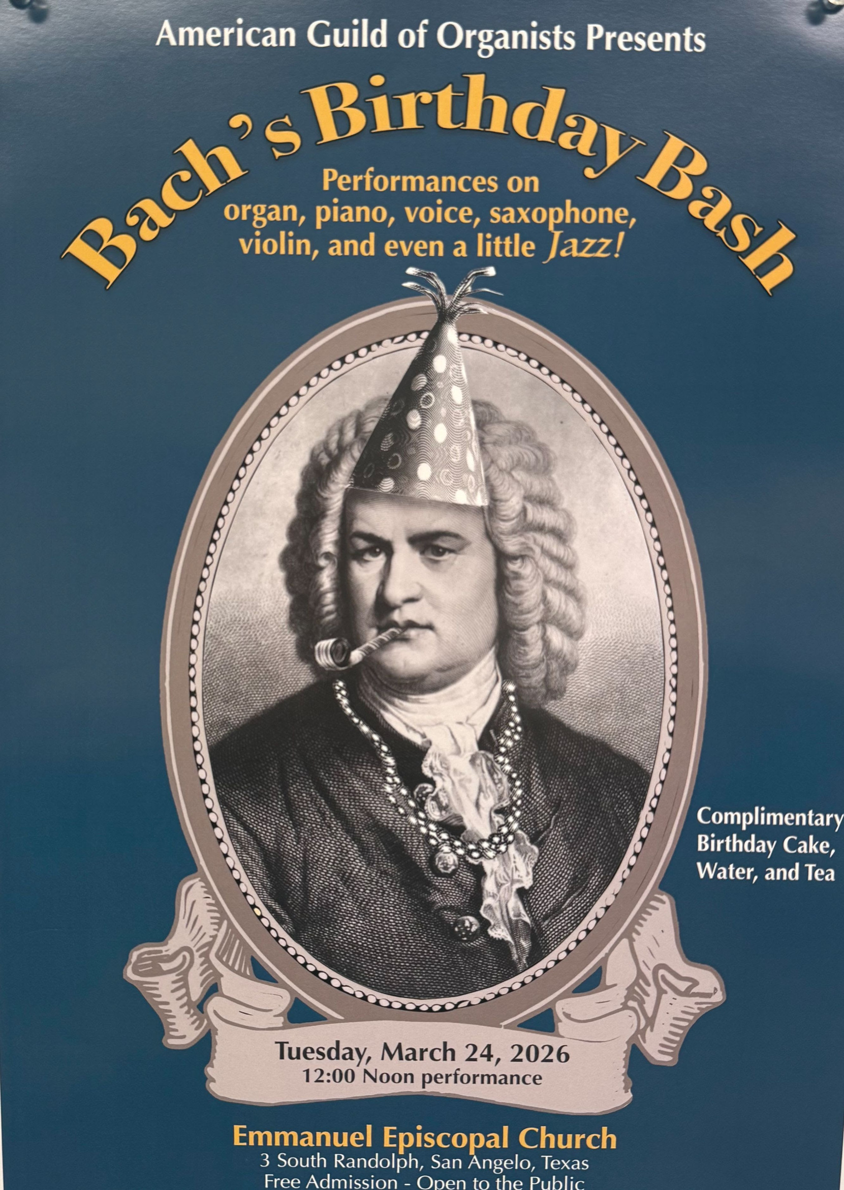 Bach's Birthday Bash
