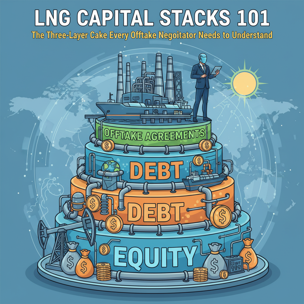 LNG Capital Stacks 101: The Three-Layer Cake Every Offtake Negotiator Needs to Understand