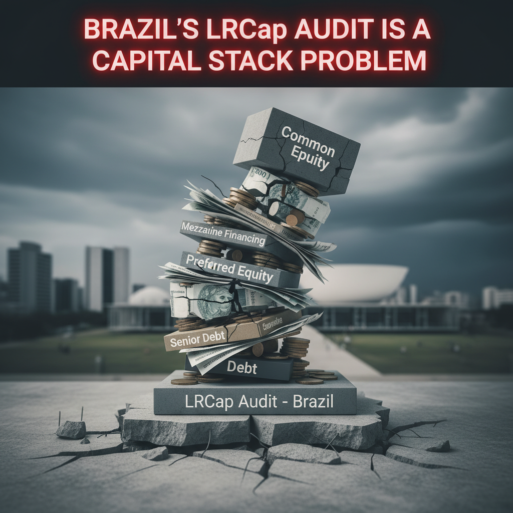 Brazil's LRCap Audit Is a Capital Stack Problem, Not Just a Regulatory One