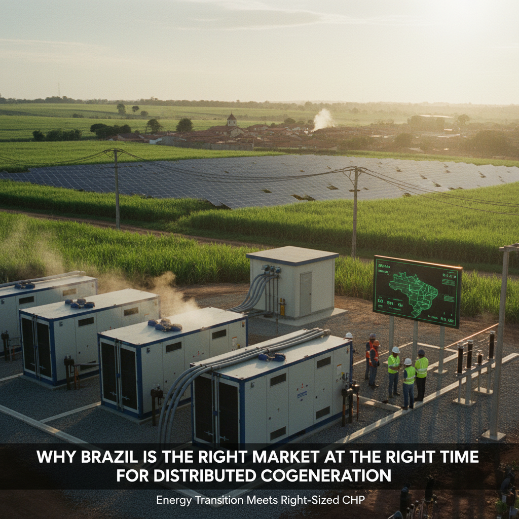 Why Brazil Is the Right Market at the Right Time for Distributed Cogeneration