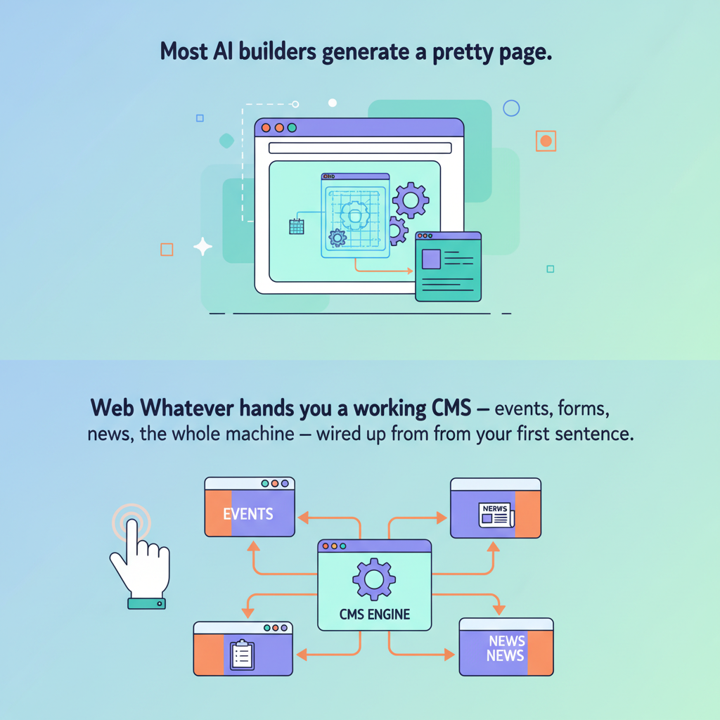 The website your AI just built is a real website