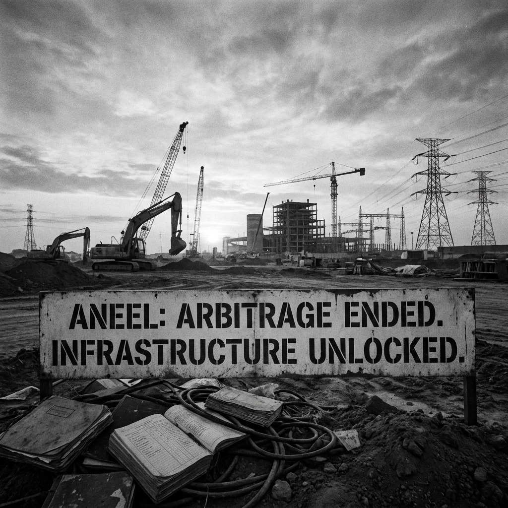 ANEEL Just Killed the Arbitrage Trade—And Unlocked Billions for Real Infrastructure